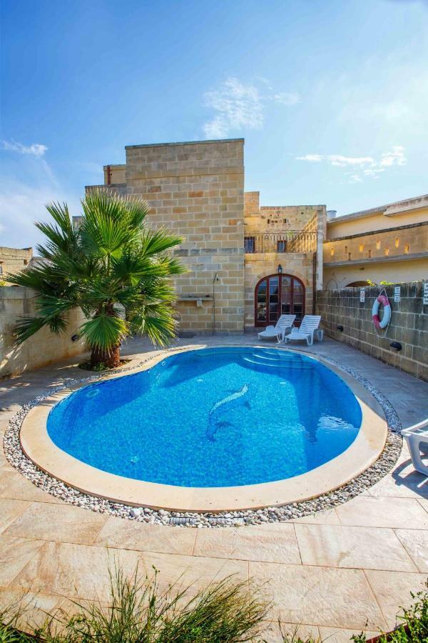 Il-Veduta Holiday Farmhouse With Sunny Private Pool In Island Of Gozo Għarb Екстериор снимка